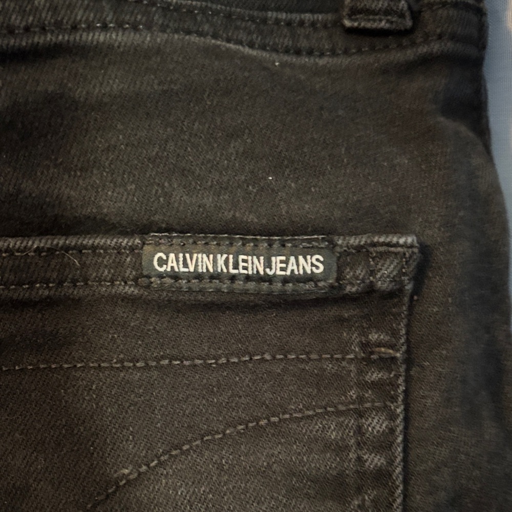 Calvin Klein Jeans Black Skinny Men Jeans - Picture 9 of 10
